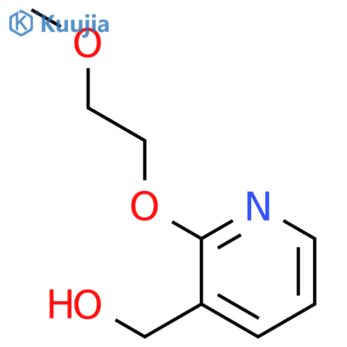 3-Pyridinemethanol,2-(2-methoxyethoxy)- structure
