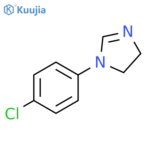 1H-Imidazole, 1-(4-chlorophenyl)-4,5-dihydro- structure