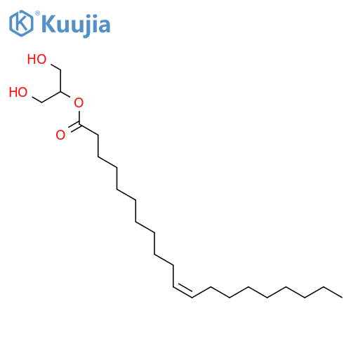 11-EICOSENOIC ACID, 2-HYDROXY-1-(HYDROXYMETHYL)ETHYL ESTER, (11Z)- structure