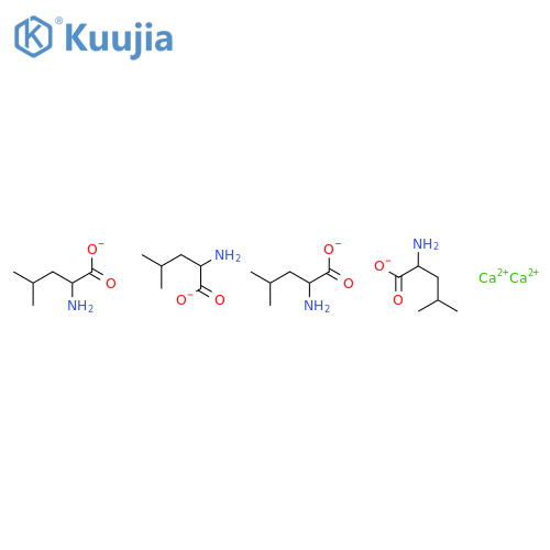 L-Leucine, calcium salt(1:2) structure