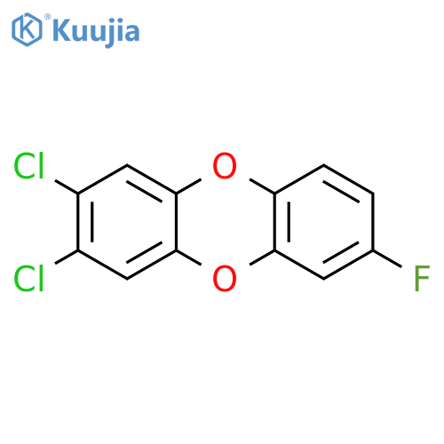 Dibenzo[b,e][1,4]dioxin,2,3-dichloro-7-fluoro- structure