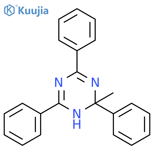 1,3,5-Triazine, 1,2-dihydro-2-methyl-2,4,6-triphenyl- structure