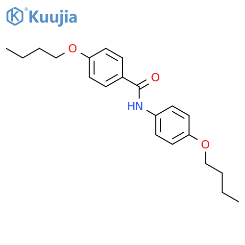 Benzamide, 4-butoxy-N-(4-butoxyphenyl)- structure