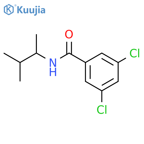 Benzamide,3,5-dichloro-N-(1,2-dimethylpropyl)- structure