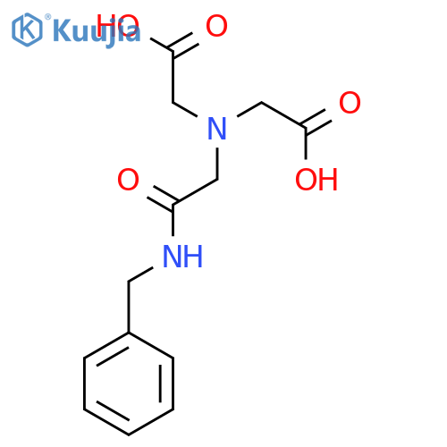 GLYCINE, N-(CARBOXYMETHYL)-N-[2-OXO-2-[(PHENYLMETHYL)AMINO]ETHYL]- structure