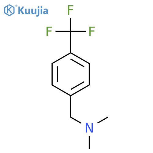 Benzenemethanamine, N,N-dimethyl-4-(trifluoromethyl)- structure