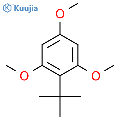 Benzene, 2-(1,1-dimethylethyl)-1,3,5-trimethoxy- structure
