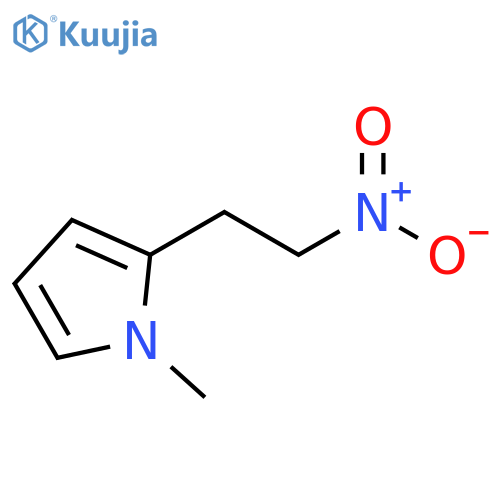 1-methyl-2-(2-nitroethyl)-1H-Pyrrole structure