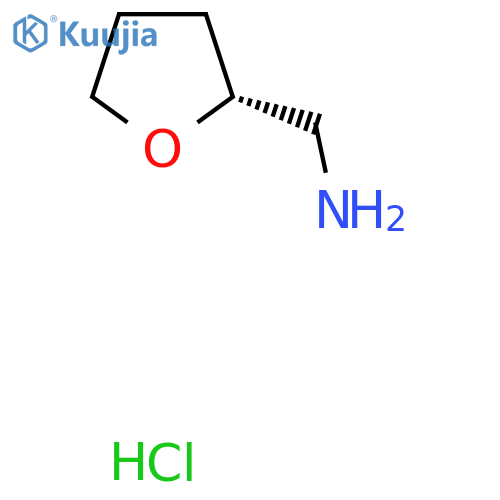 1-[(2R)-oxolan-2-yl]methanamine hydrochloride structure