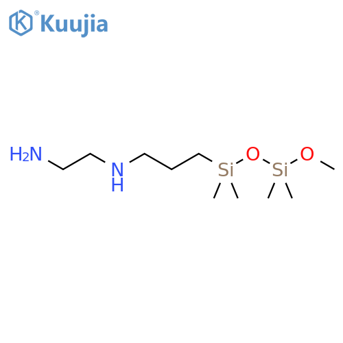 Polysiloxanes,3-[(2-aminoethyl)amino]propyl Me, di-Me structure