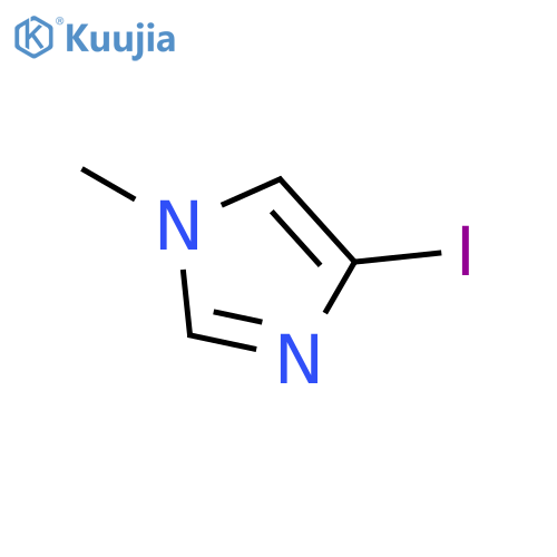 4-Iodo-1-methyl-1H-imidazole structure