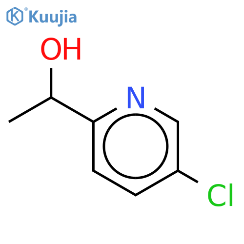 1-(5-chloropyridin-2-yl)ethan-1-ol structure