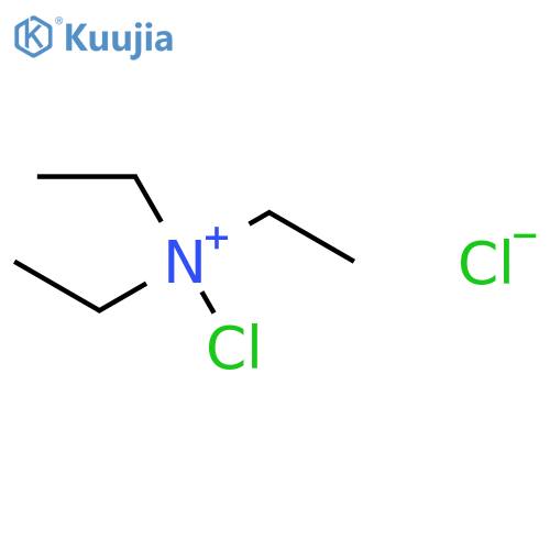 ETHANAMINIUM, N-CHLORO-N,N-DIETHYL-, CHLORIDE structure