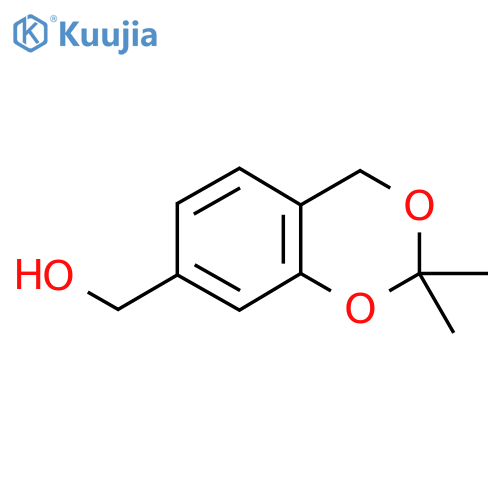 (2,2-Dimethyl-4H-benzo[d][1,3]dioxin-7-yl)methanol structure