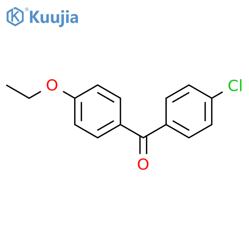 (4-Chlorophenyl)(4-ethoxyphenyl)methanone structure