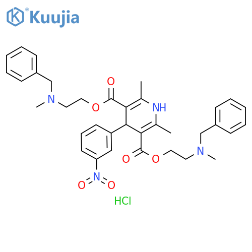 Nicardipine EP Impurity B DiHCl structure