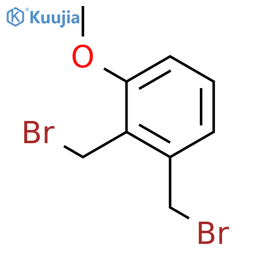 Benzene, 1,2-bis(bromomethyl)-3-methoxy- structure