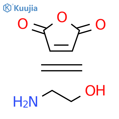 2,5-Furandione,polymerwithethene,compd.with2-aminoethanol structure