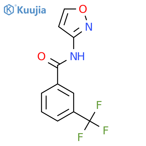 Benzamide,N-3-isoxazolyl-3-(trifluoromethyl)- structure