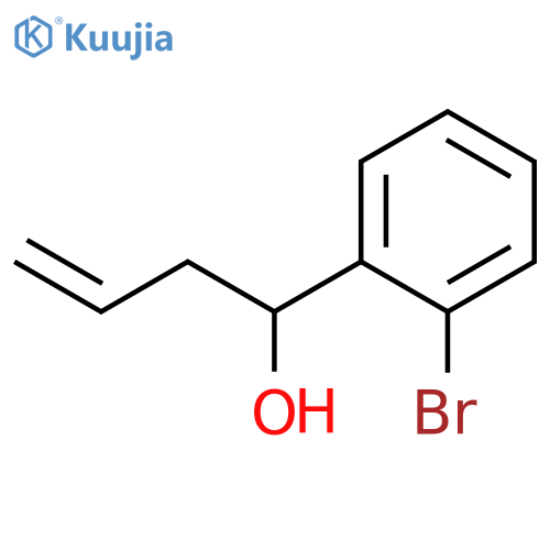 Benzenemethanol, 2-bromo-α-2-propen-1-yl- structure