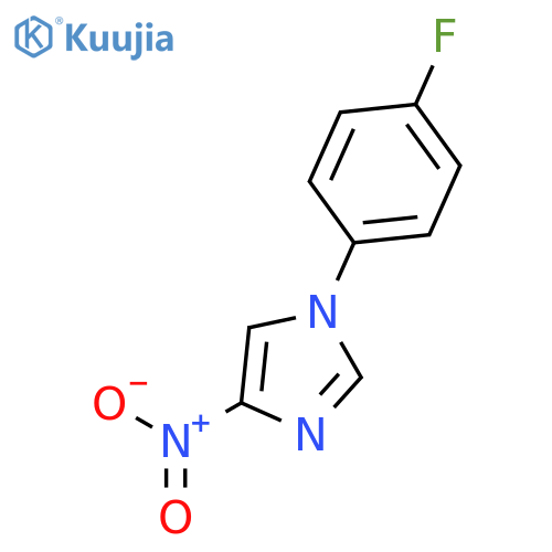 1-(4-Fluorophenyl)-4-nitro-1H-imidazole structure