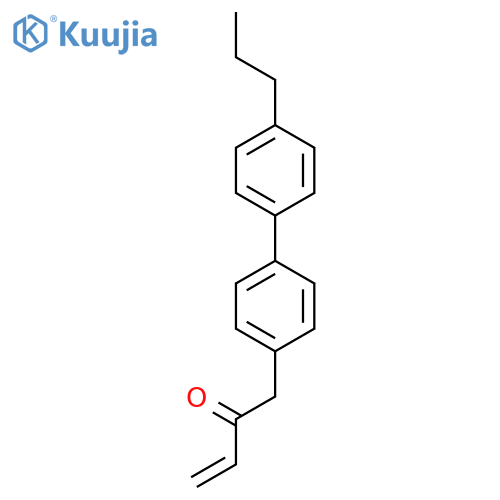 3-Buten-2-one, 1-(4'-propyl[1,1'-biphenyl]-4-yl)- structure