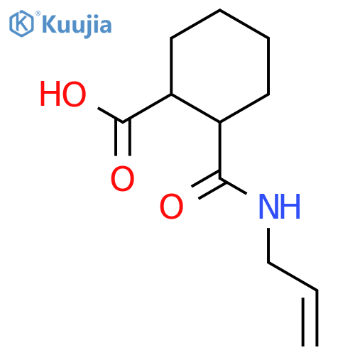 6-Allylcarbamoyl-cyclohex-3-ene Carboxylic Acid structure