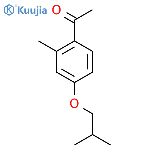 4'-iso-Butoxy-2'-methylacetophenone structure