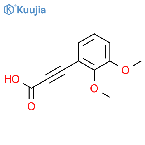 2-Propynoic acid, 3-(2,3-dimethoxyphenyl)- structure