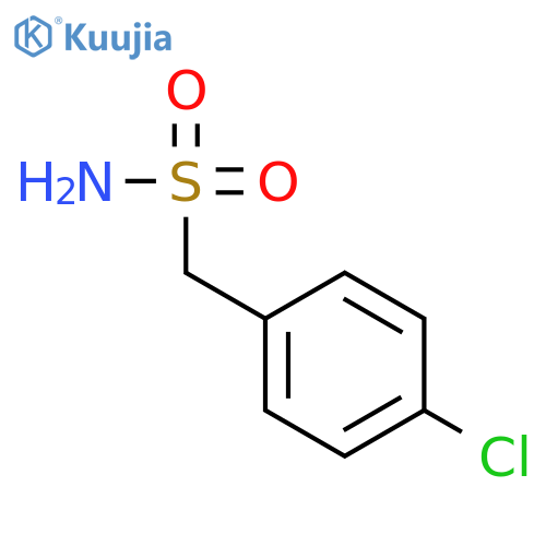 (4-chlorophenyl)methanesulfonamide structure