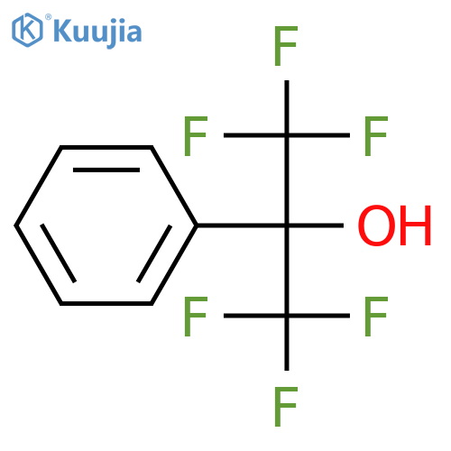 1,1,1,3,3,3-Hexafluoro-2-phenyl-2-propanol structure