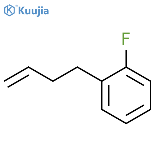 4-(2-Fluorophenyl)-1-butene structure