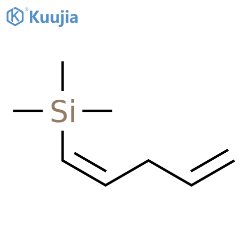 Silane, trimethyl(1Z)-1,4-pentadienyl- structure