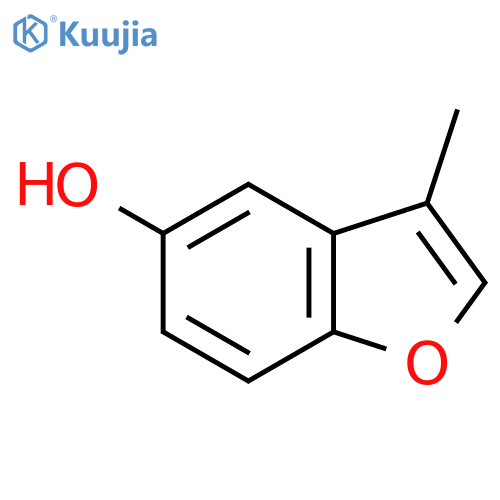 3-Methyl-1-benzofuran-5-ol structure