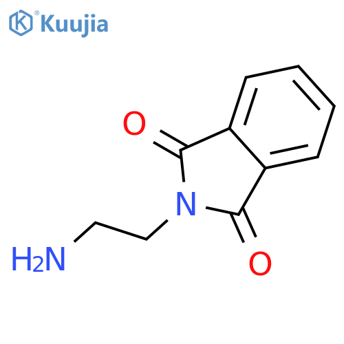 2-(2-aminoethyl)-2,3-dihydro-1H-isoindole-1,3-dione structure