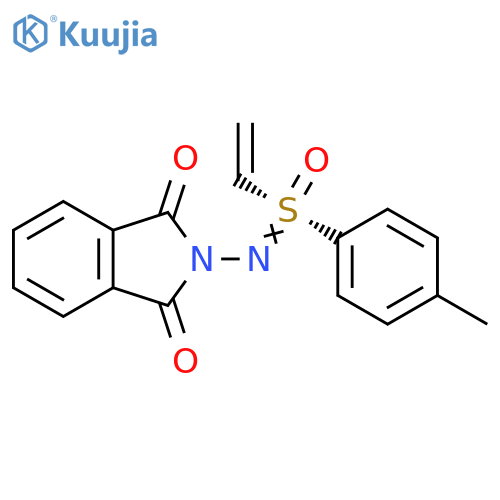 Sulfoximine, N-(1,3-dihydro-1,3-dioxo-2H-isoindol-2-yl)-S-ethenyl-S-(4-methylphenyl)-, (S)- (9CI) structure