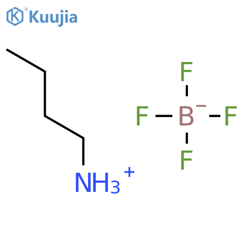 Butylazanium;tetrafluoroborate structure