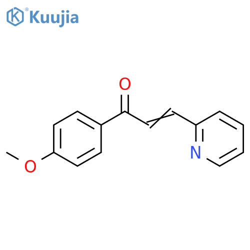 2-Propen-1-one, 1-(4-methoxyphenyl)-3-(2-pyridinyl)- structure