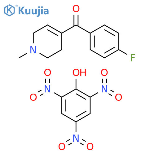 Methanone, (4-fluorophenyl)(1,2,3,6-tetrahydro-1-methyl-4-pyridinyl)-,compd. with 2,4,6-trinitrophenol (1:1) structure