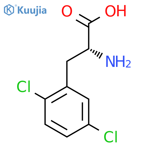 (R)-2-Amino-3-(2,5-dichlorophenyl)propanoic acid structure