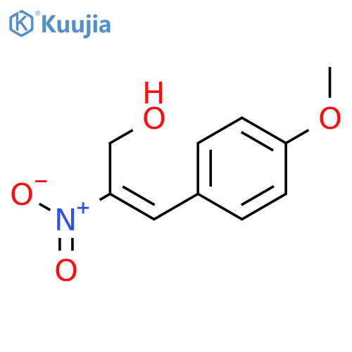 2-PROPEN-1-OL, 3-(4-METHOXYPHENYL)-2-NITRO- structure