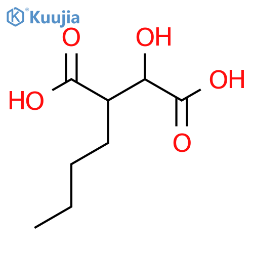 2-Butyl-3-hydroxybutanedioic acid structure