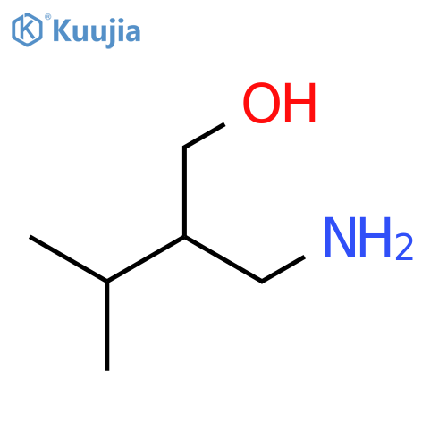 2-(aminomethyl)-3-methylbutan-1-ol structure