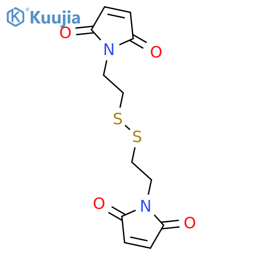 Dithio-bis-maleimidoethane structure