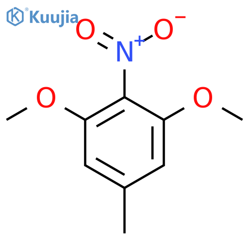 1,3-Dimethoxy-5-methyl-2-nitrobenzene structure
