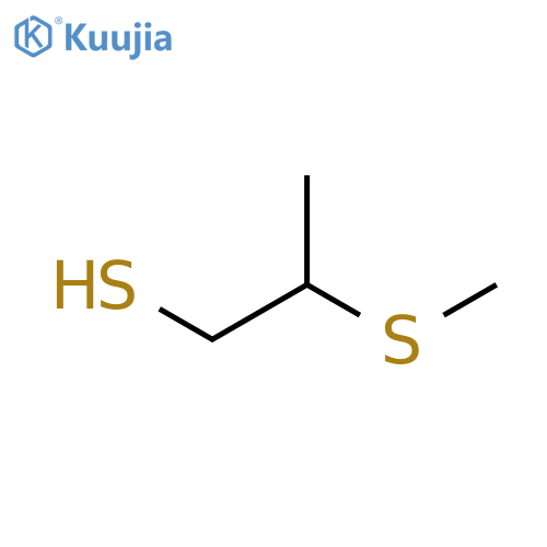 1-Propanethiol, 2-(methylthio)- structure