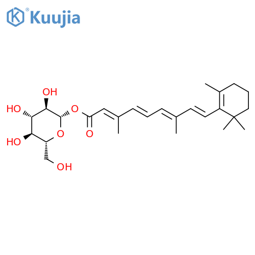 Retinoic acid, b-D-glucopyranosyl ester structure
