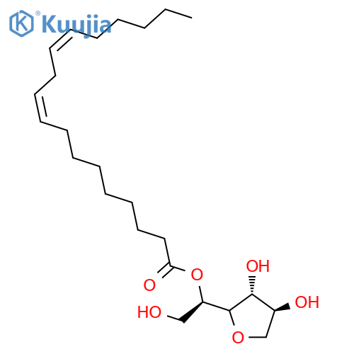 Sorbitan, mono-9,12-octadecadienoate, (Z,Z)- structure