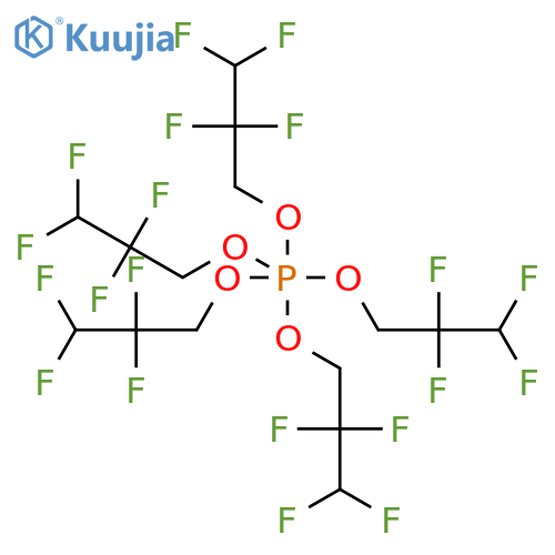 PHOSPHORANE, PENTAKIS(2,2,3,3-TETRAFLUOROPROPOXY)- structure