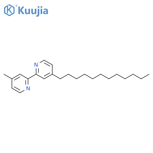 2,2'-Bipyridine, 4-dodecyl-4'-methyl- structure